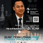 Exclusive Chess Experience Medan Coaching Clinic FM Arif Rahman Saragih SUCP 2026