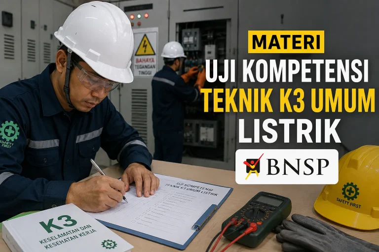 Materi Uji Kompetensi Teknik K3 Umum Listrik BNSP